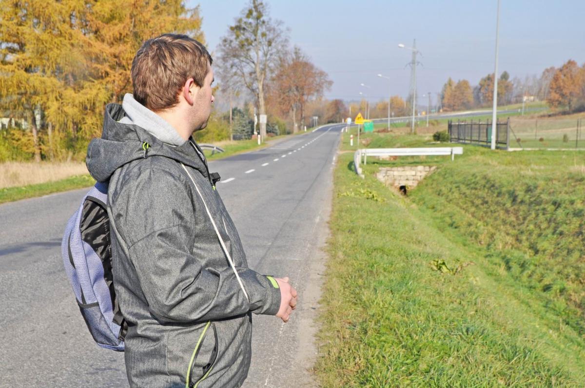 Kierowca potrącił mnie i uciekł