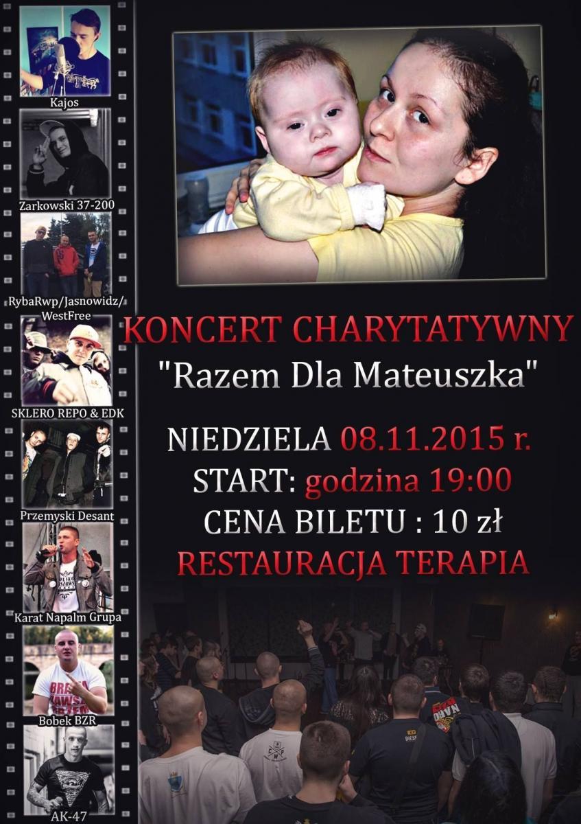 Już dziś zagrają razem dla małego Mateuszka