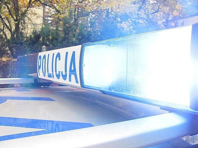 Wypadek z udziałem motorowerzysty 