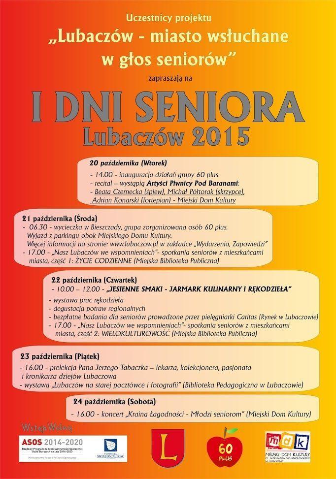 I Dni Seniora w Lubaczowie