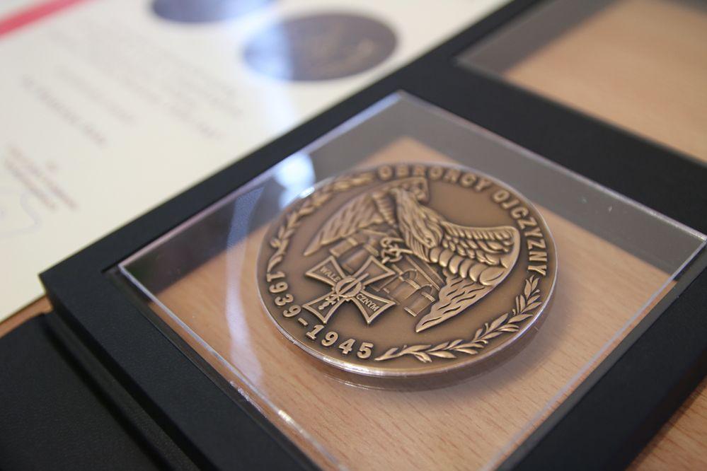 Lubaczowianin nagrodzony medalem „Obrońcy Ojczyzny 1939 – 1945”
