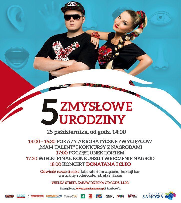 Donatan i Cleo gwiazdami 5. urodzin Galerii Sanowa! [WIDEO]