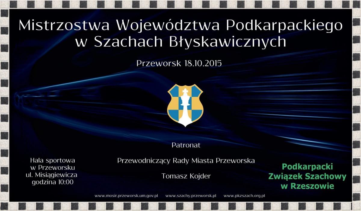 Szach i mat, czyli Mistrzostwa w Szachach Błyskawicznych