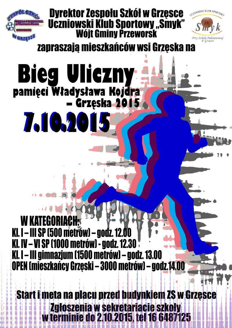 Bieg uliczny pamięci Władysława Kojdera