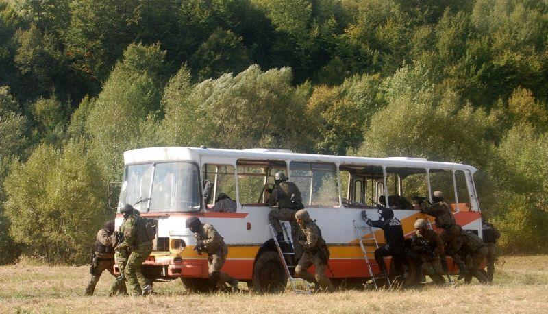 „Bezpieczeństwo (bez) granic”. Ćwiczenia w Bieszczadach [ZDJĘCIA]