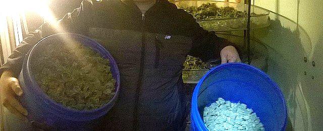 Policja ujawniła 9 kg marihuany o wartości 300 tys. zł [ZDJĘCIA]