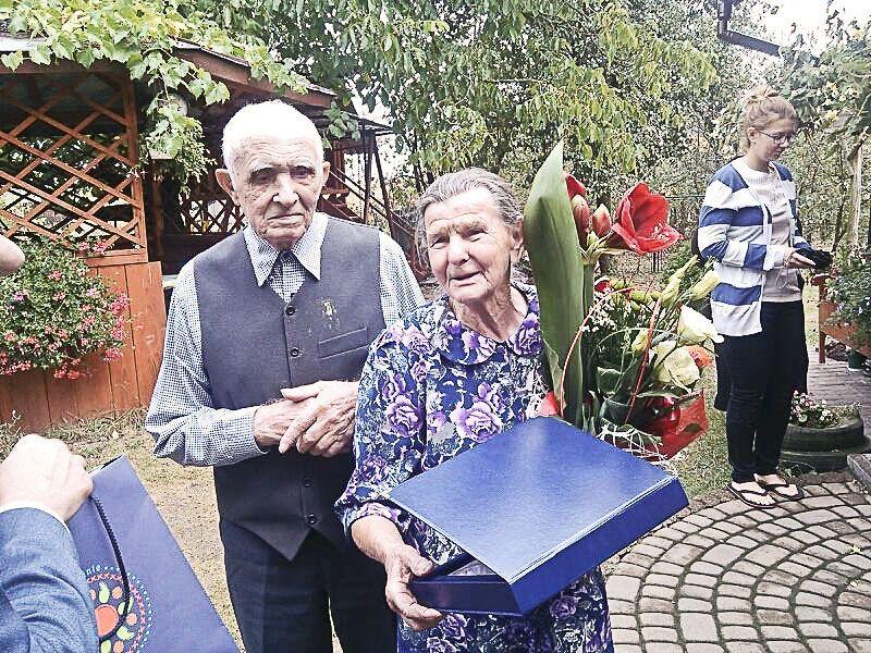 70. rocznica ślubu Franciszki i Andrzeja 