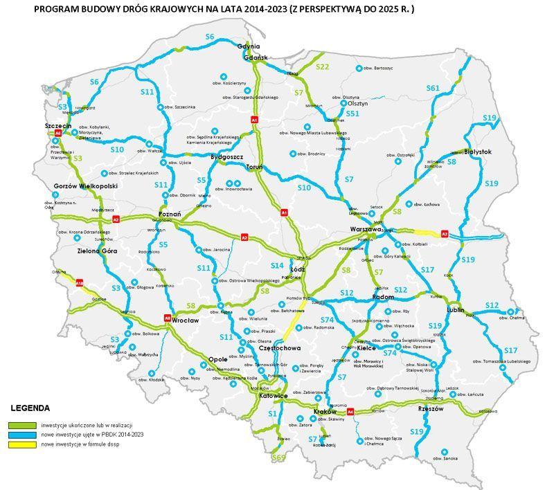 Miliardy złotych na nowe drogi
