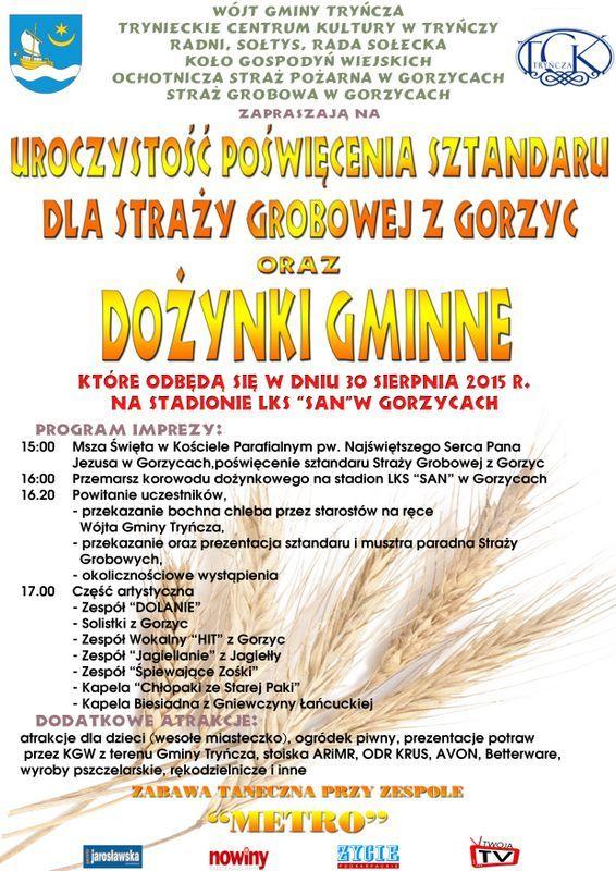 Dwa w jednym: poświęcenie sztandaru i dożynki