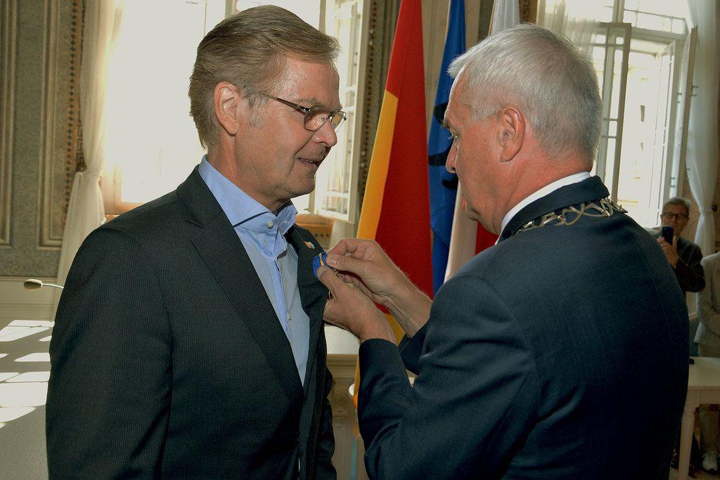 Karl Ernst Neumann wyróżniony tytułem Zasłużony dla Miasta Przemyśla