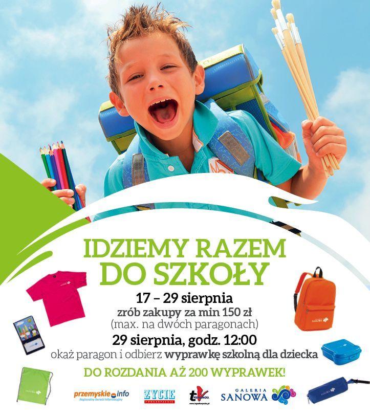 Zrób zakupy w Galerii Sanowa, dostaniesz szkolną wyprawkę dla dziecka