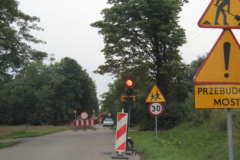Ruszyła przebudowa mostu. Objazd wymaga ostrożności