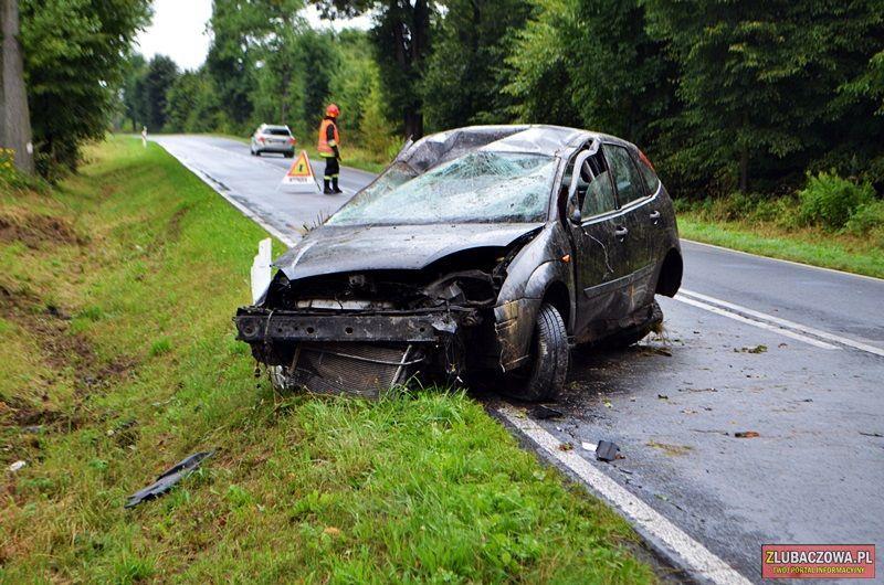 Groźnie wyglądający wypadek na trasie Oleszyce – Lubaczów
