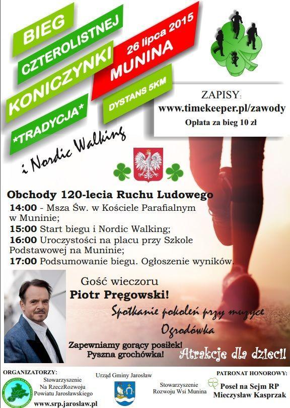 I Bieg Czterolistnej Koniczynki w Muninie