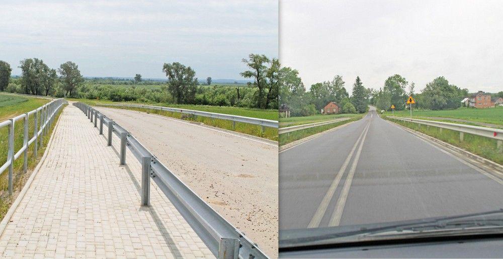 Brakuje chodnika. Czy pomylono wiadukty?