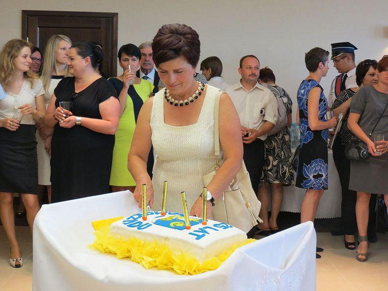 Sztandar na 25-lecie samorządności
