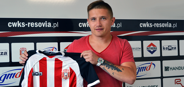 Mateusz Jurczak z Jarosławia nowym piłkarzem Resovii