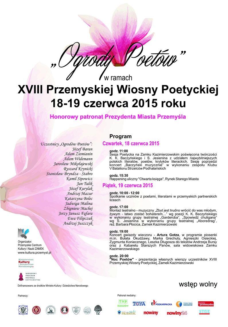 Poezja wyjdzie na przemyskie ulice