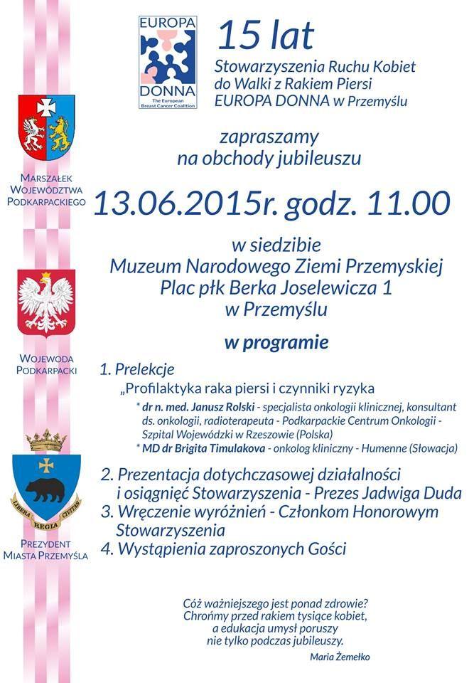 Europie Donna minęło 15 lat