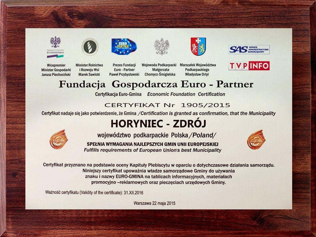 Nasze gminy najlepsze w Unii Europejskiej