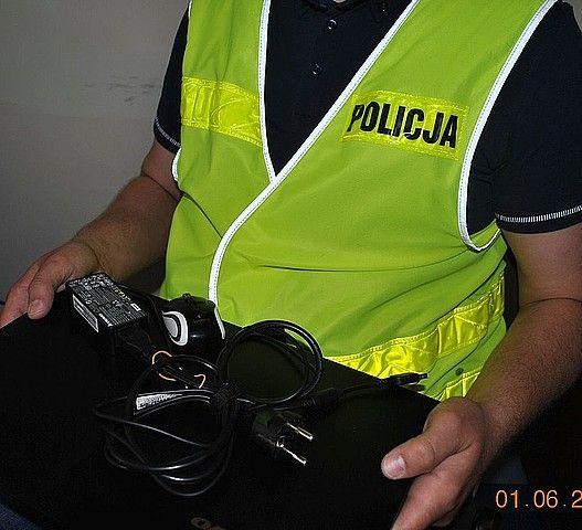 Wszedł przez balkon i ukradł laptopa - złapała go policja