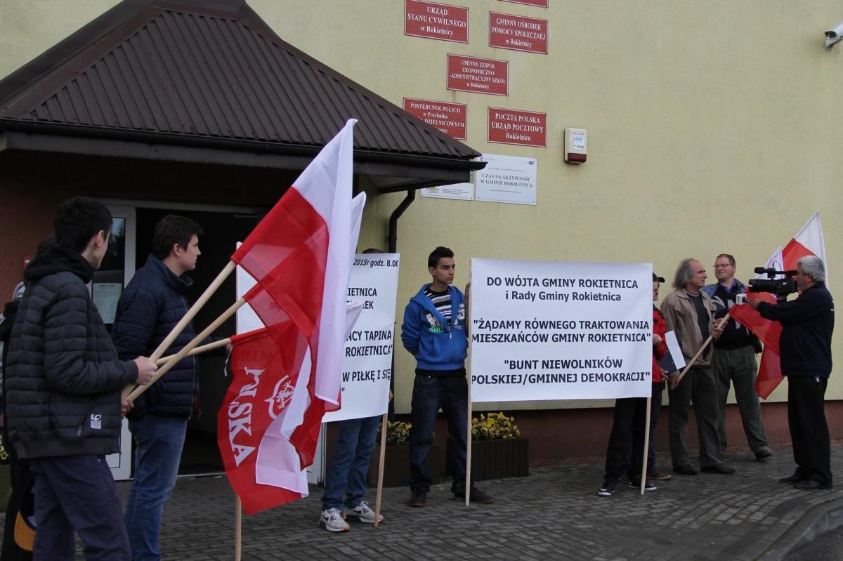 Chcemy miejsca do gry w piłkę!
