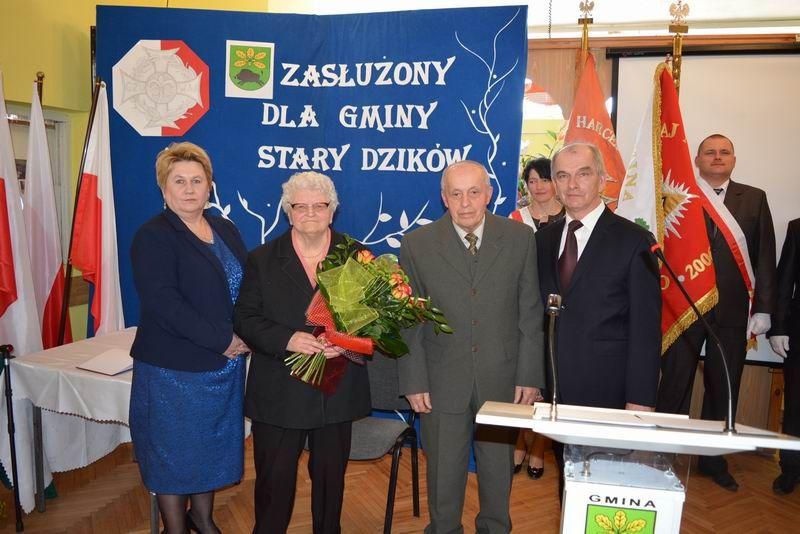 Stefania Zając zasłużona dla gminy Stary Dzików