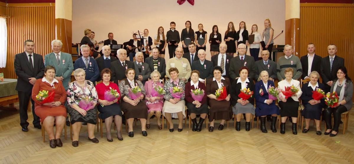 Złote Gody 18 par w Laszkach