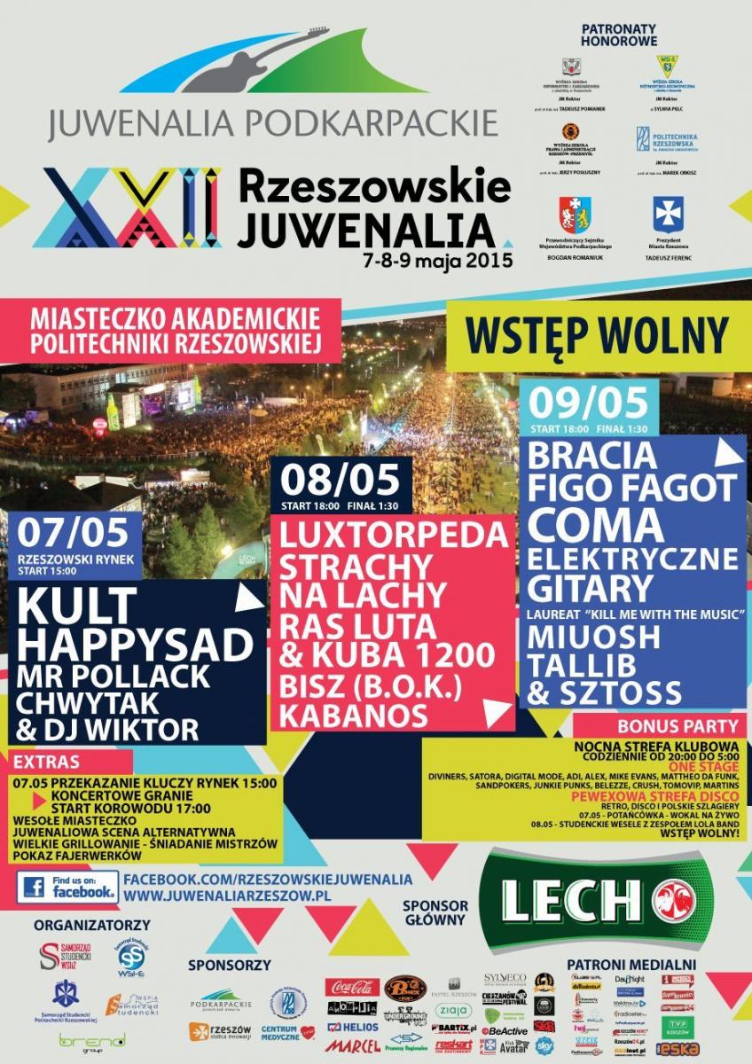 XXII Rzeszowskie Juwenalia tuż tuż!