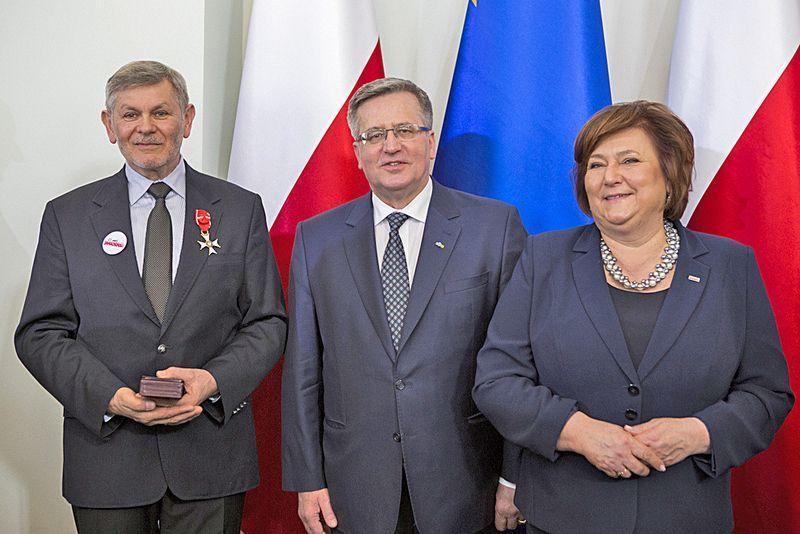 Bartmiński i Czekalski odznaczeni przez prezydenta Komorowskiego