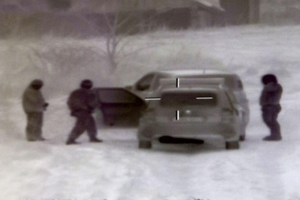 Nocny patrol na zielonej granicy. Reportaż [zdjęcia]