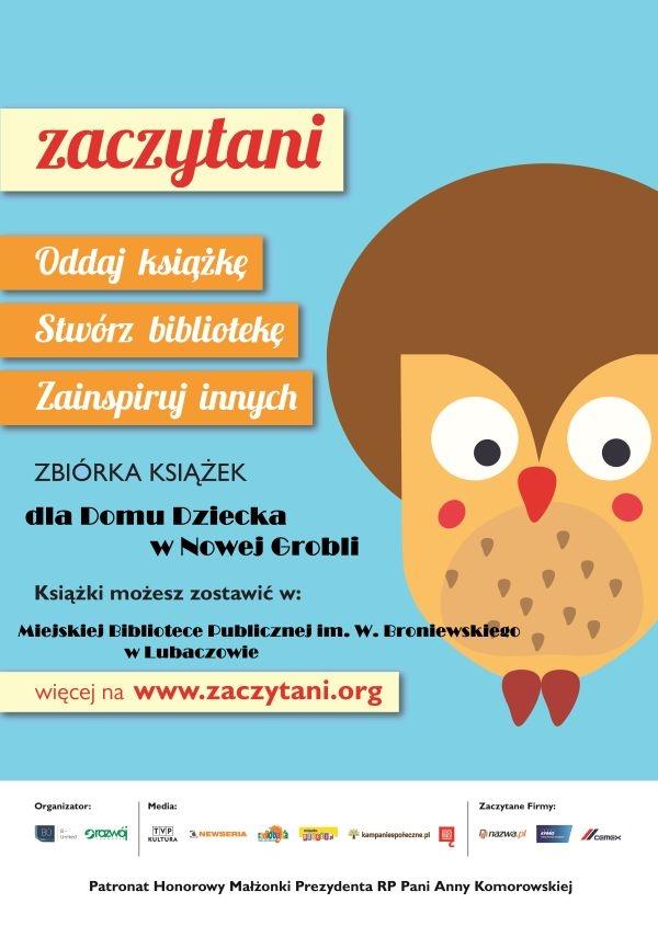 Zbiór książek dla Domu Dziecka w Nowej Grobli