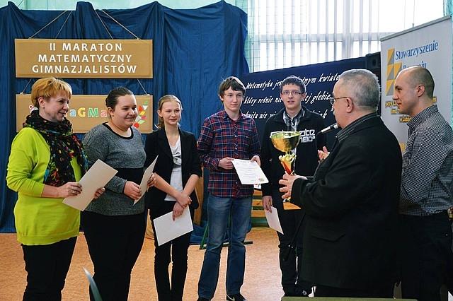 Gimnazjum nr 2 najlepsze w konkursie matematycznym
