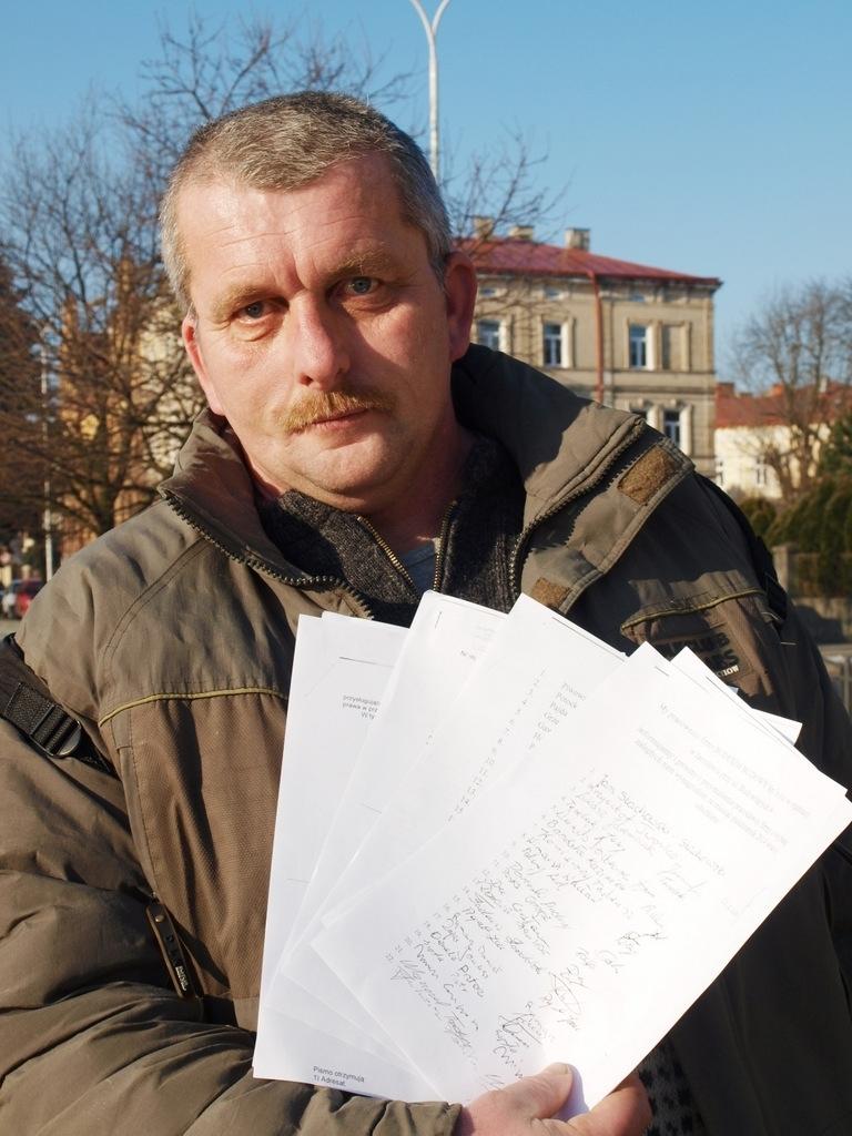 Pokrzywdzeni pracownicy jarosławskiej spółki Budexim Budowy są i spod Przemyśla