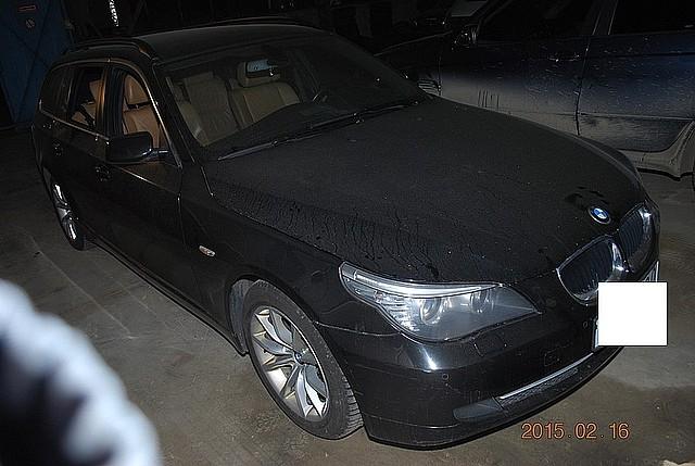 Przy Goszczyńskiego znaleziono skradzione na Śląsku bmw
