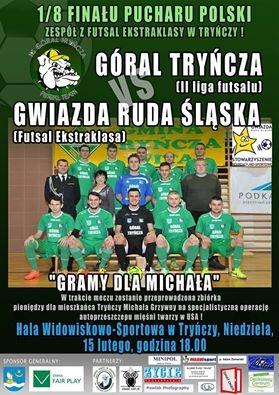 W niedzielę w Tryńczy zagra Ruda Śląska 