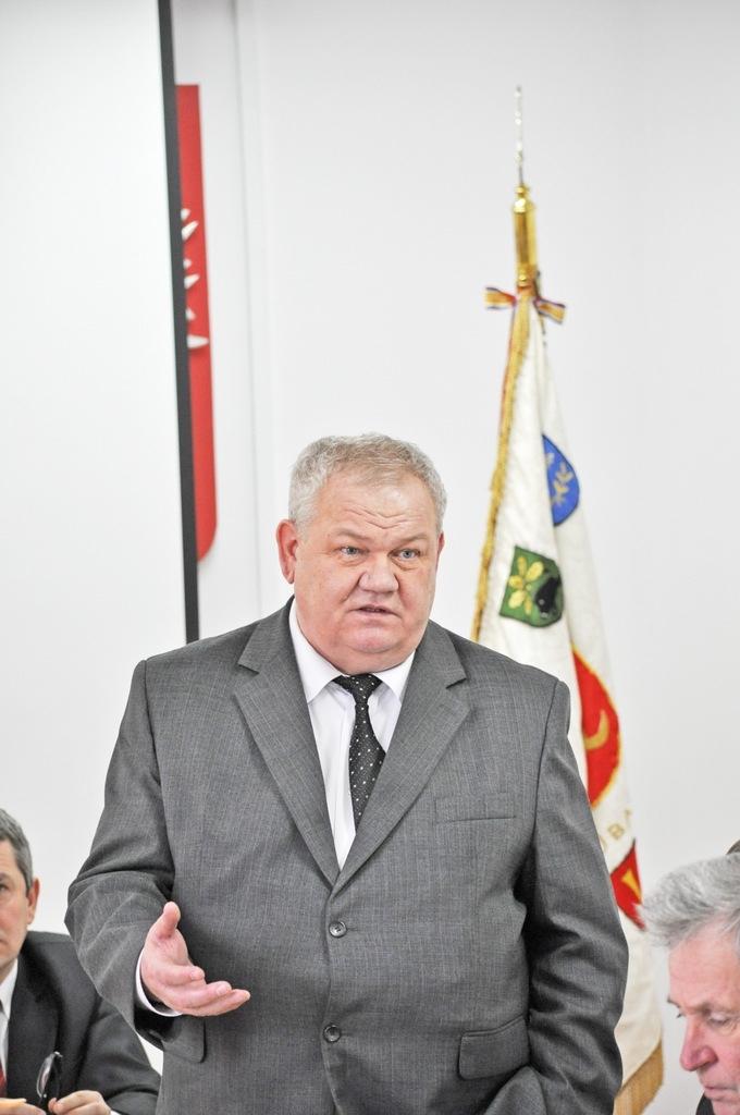 Ostre spięcie między radnym a starostą