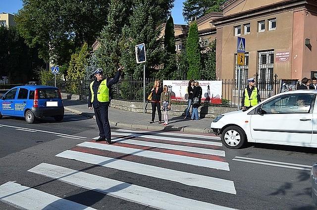 Policyjne działania ukierunkowane na pieszych