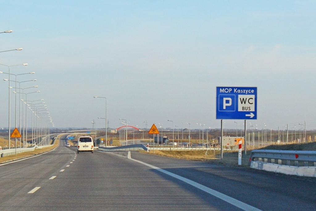Przetarg na dzierżawę autostradowych MOP-ów