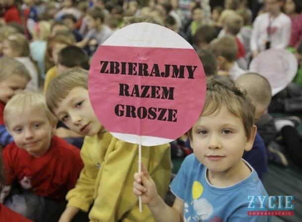 Tylko pół „Góry Grosza” trafiło do domów dziecka