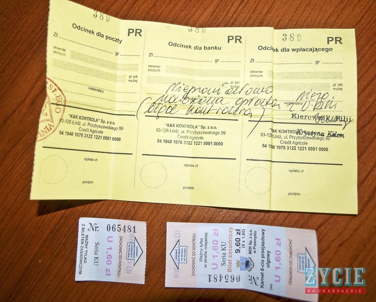 Kontroler MZK wystawił pasażerowi mandat, choć ten podróżował zgodnie z prawem