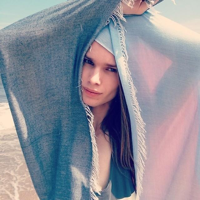 Model z delikatną duszą   