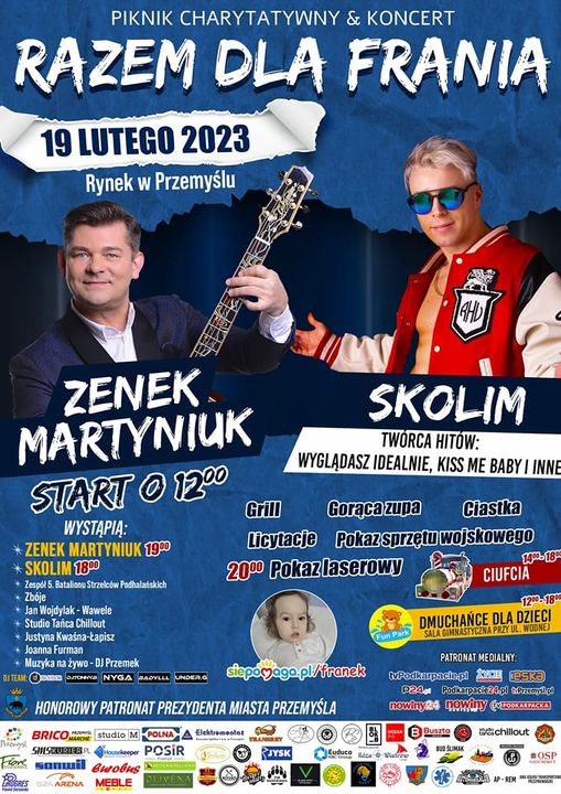 Zenek Martyniuk zagra dla Frania na Rynku w Przemyślu