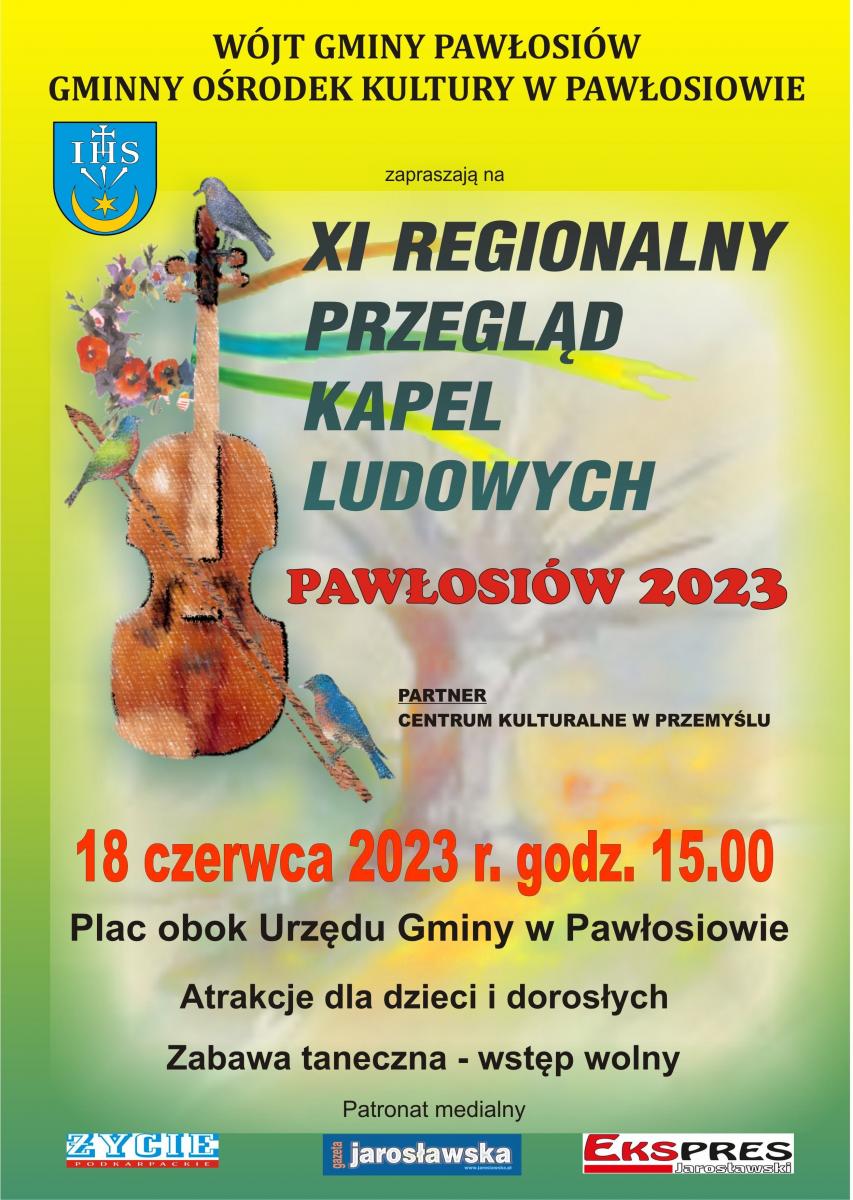 Na ludową nutę! Przegląd Kapel Ludowych – Pawłosiów 2023