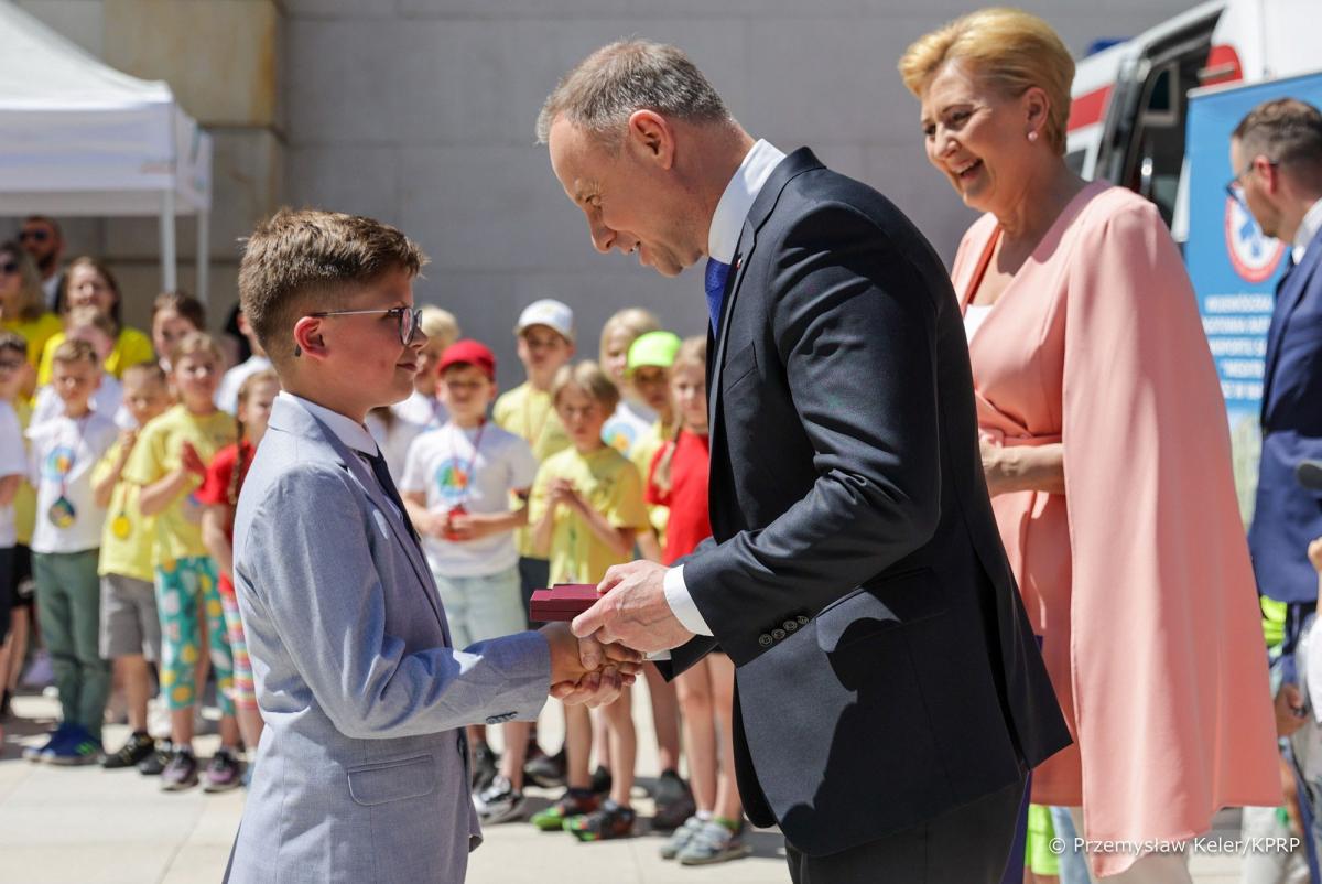 Dzielny Antek z Przemyśla odznaczony przez prezydenta RP