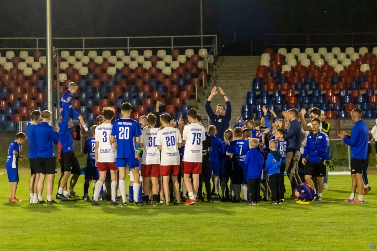 Stadion Polonii rozbłysnął [ZDJĘCIA, WIDEO]