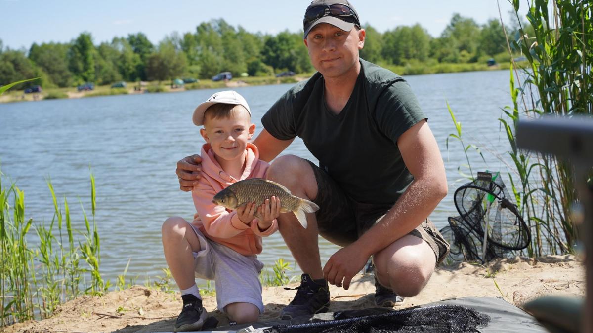 Dzień Dziecka z wędką i na sportowo