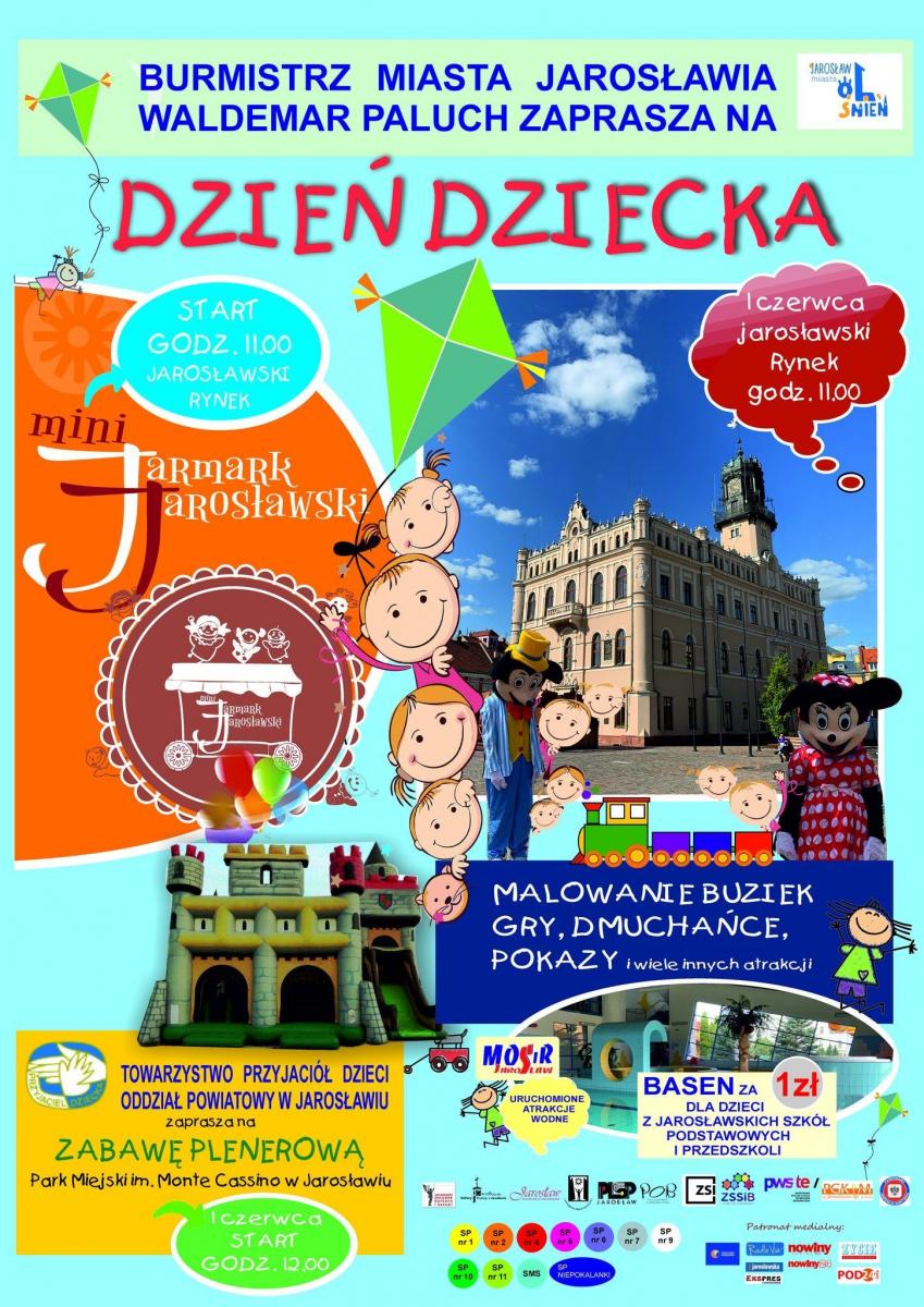 Zabawy i konkursy dla małych. Dzień Dziecka TPD Jarosław 