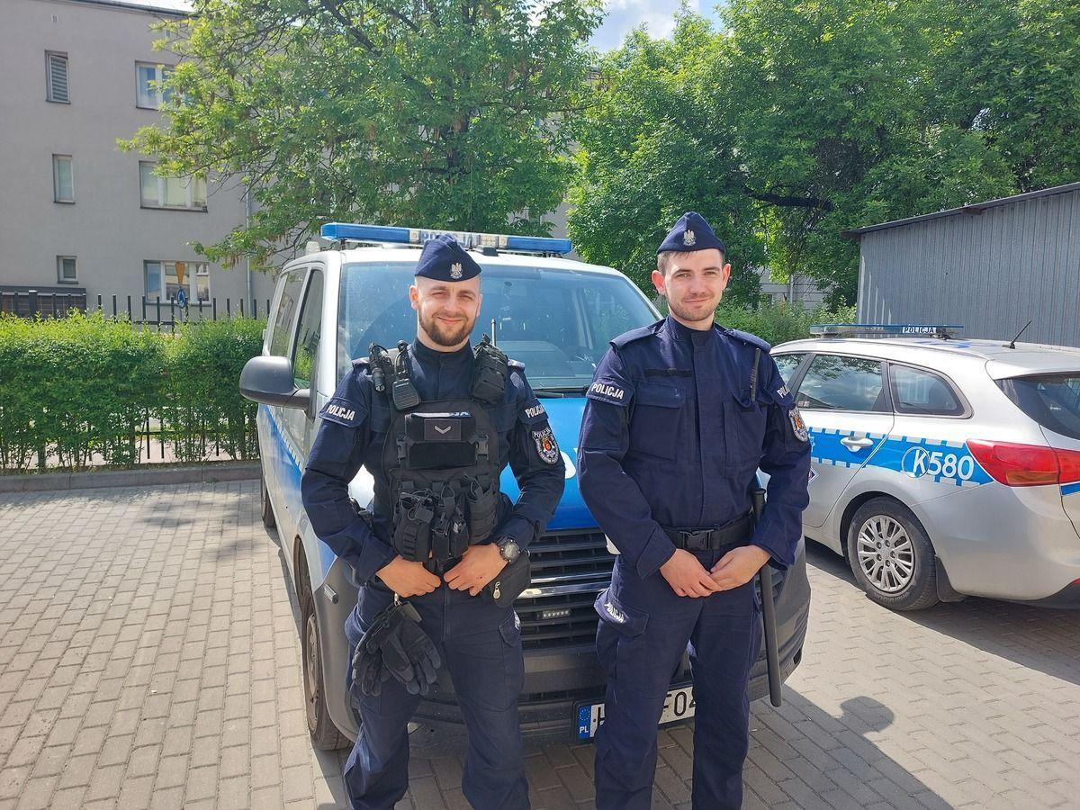 Policjanci na medal. Uratowali mężczyznę