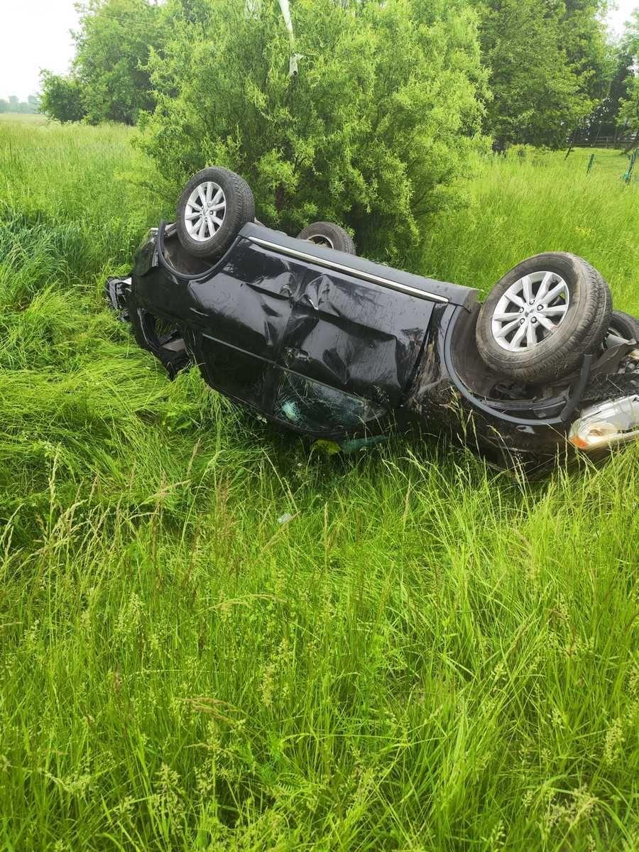 Ubieszyn: Wyprzedzała na skrzyżowaniu, doprowadziła do zderzenia z mercedesem